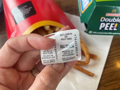 free mcdonald's monopoly codes 2022